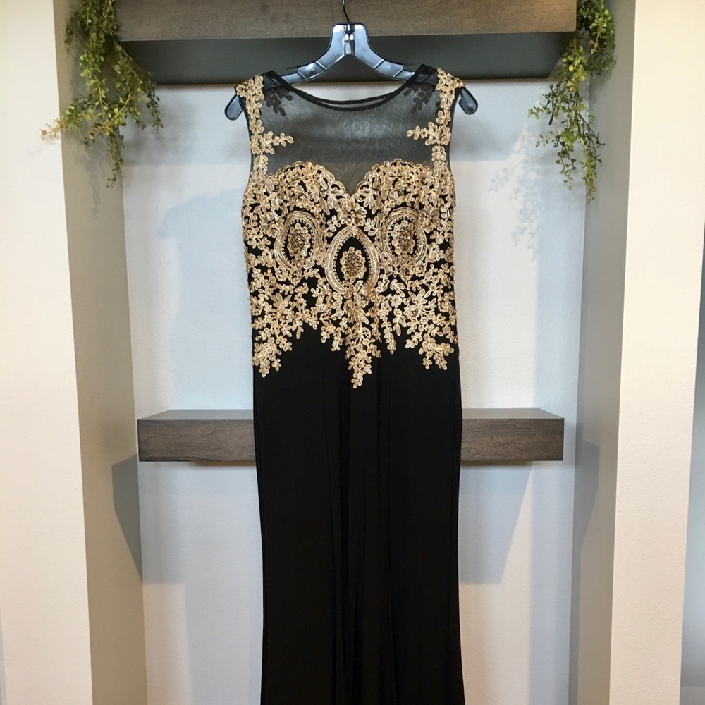 Floor length dress